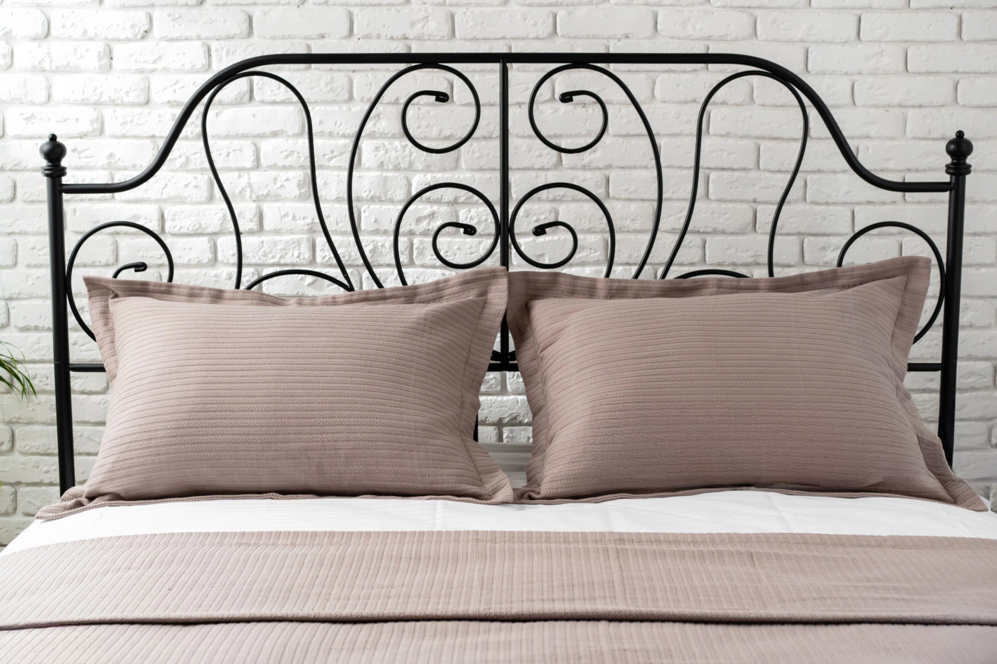 metal headboard